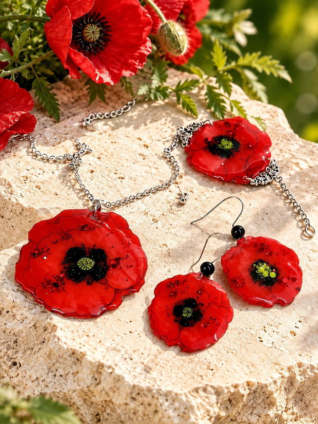 Bijuterii set -maci 00667