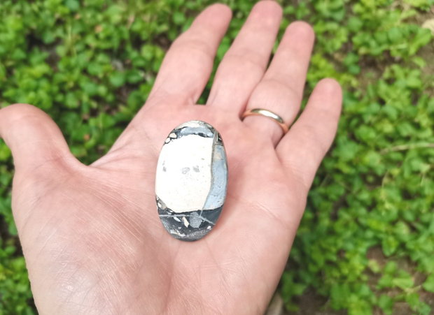 Inel Jasp Maligano si Argint 925 - IN1056 - Inel pietre semipretioase, inel piatra mare, inel supradimensionat, inel cadou, cadou Craciun, cadou 8 martie, cadou sotie, cristaloterapie, cristale vindecatoare