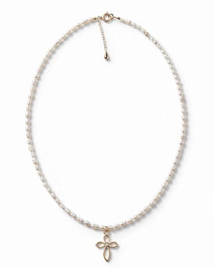 Colier Cruce Floare