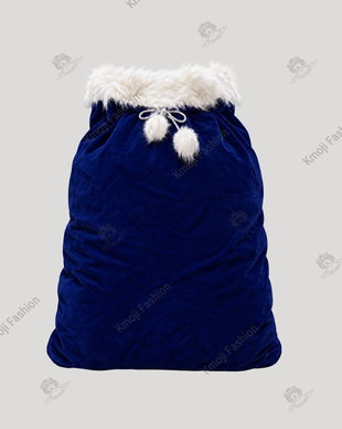 Sac Moș Crăciun Albastru 100cm x 150cm