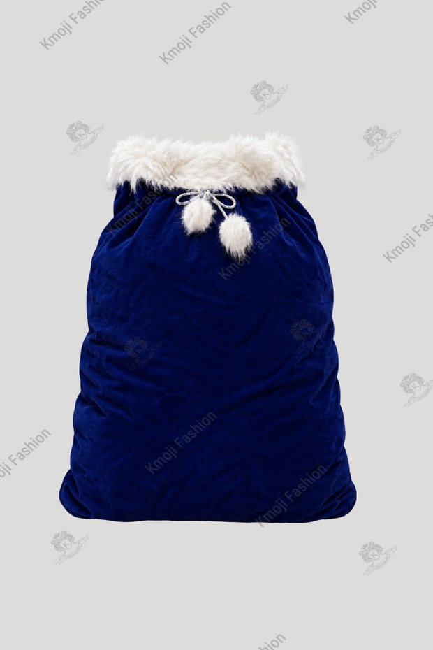 Sac Moș Crăciun Albastru 100cm x 150cm
