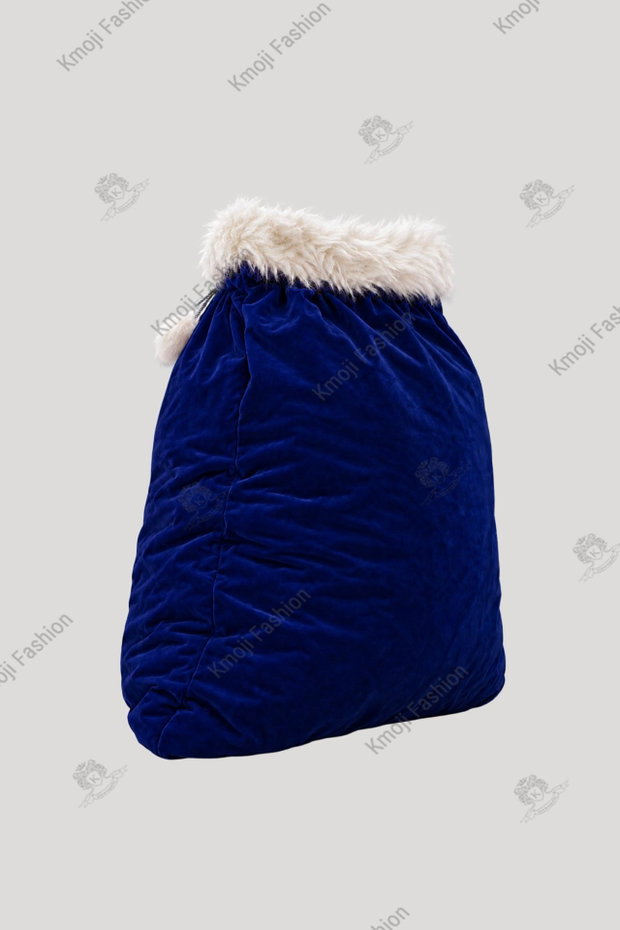 Sac Moș Crăciun Albastru 100cm x 150cm