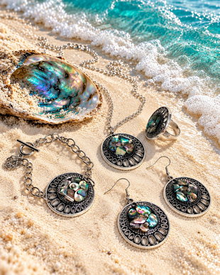 Set bijuterii Abalone 02600