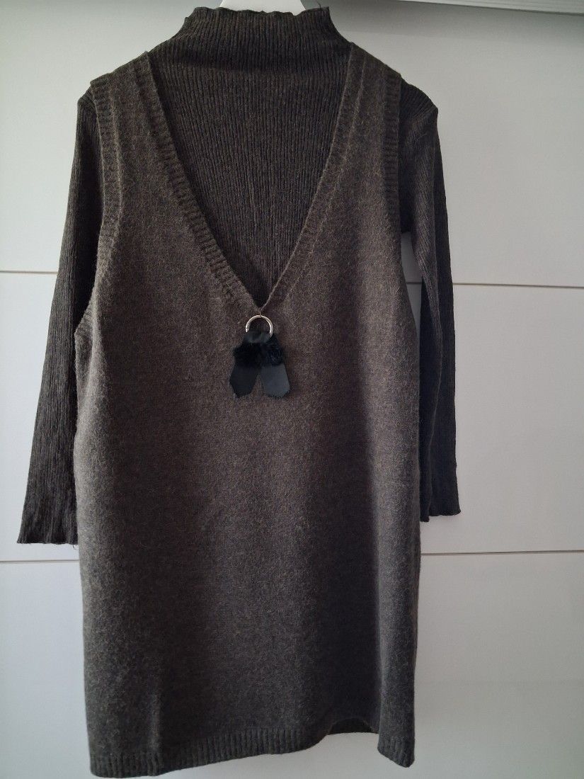 Bluza cu vesta tip sarafan