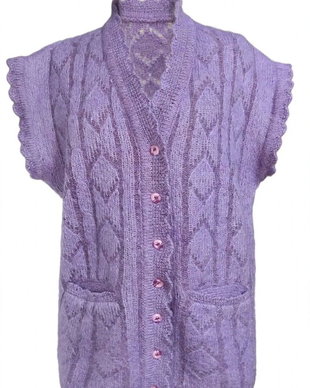Vesta tricotata  mohair