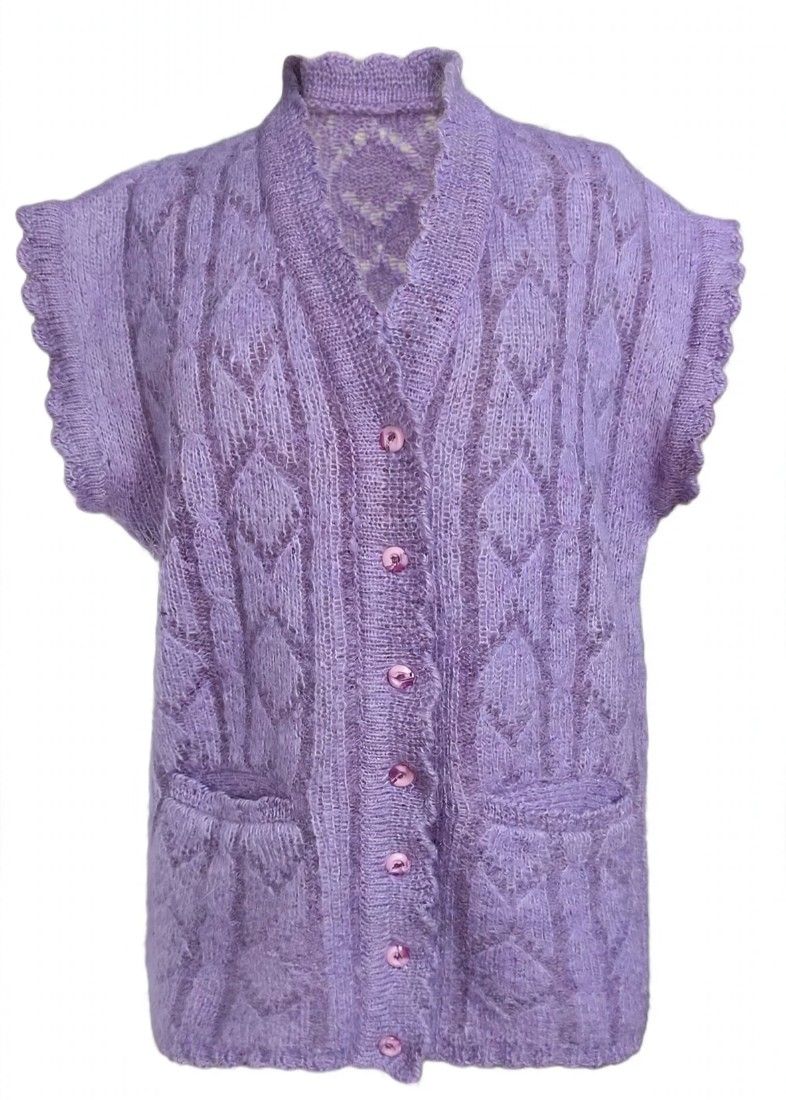 Vesta tricotata  mohair