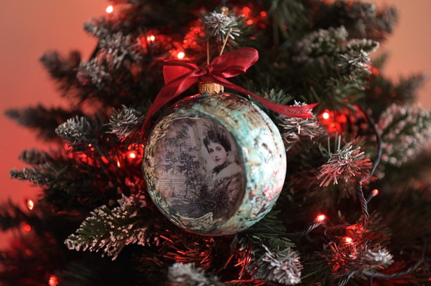 Glob concav : Vintage Christmas