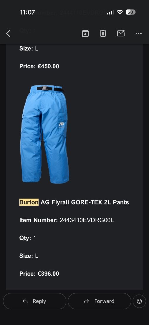 Costum snowboard Burton