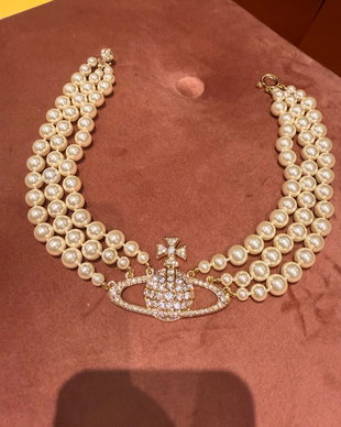 Colier perle Vivienne Westwood