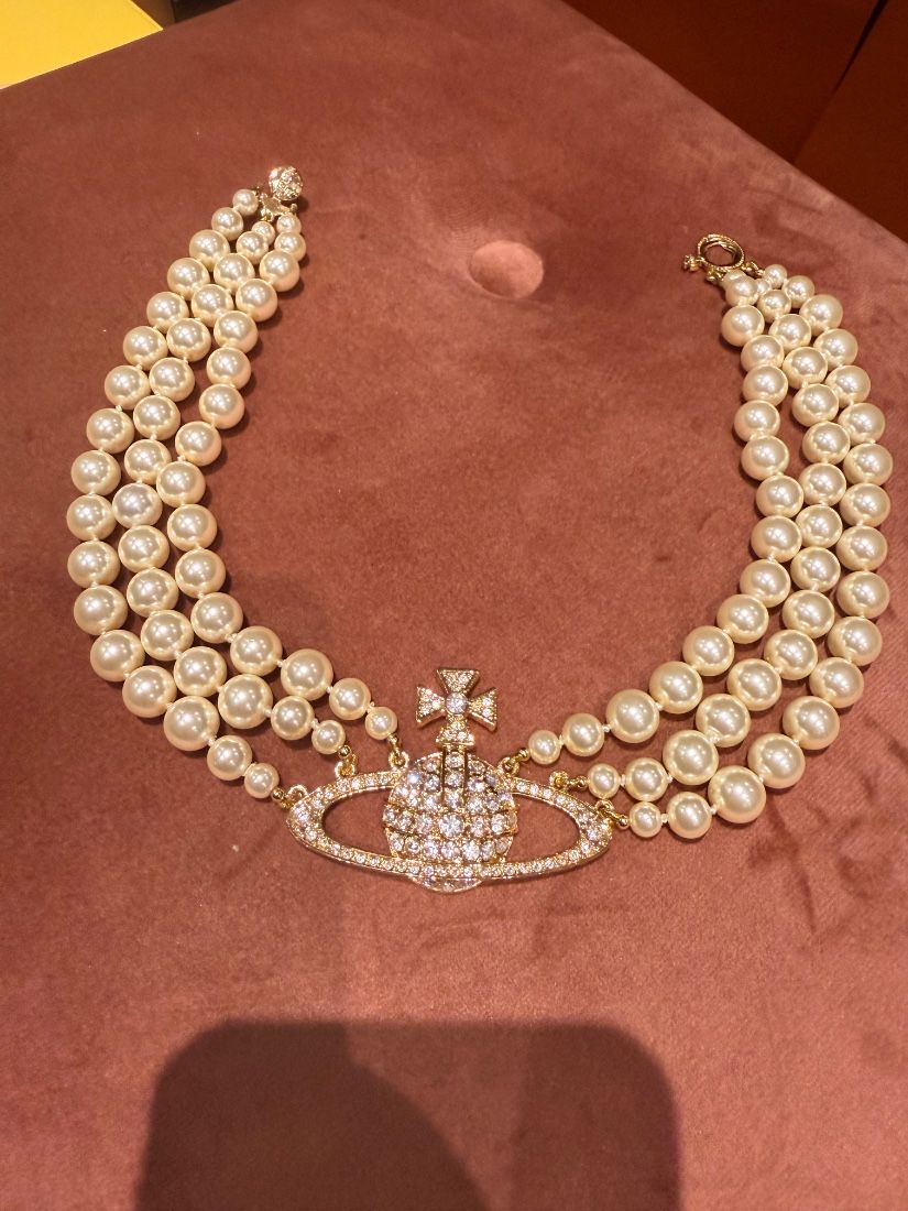 Colier perle Vivienne Westwood