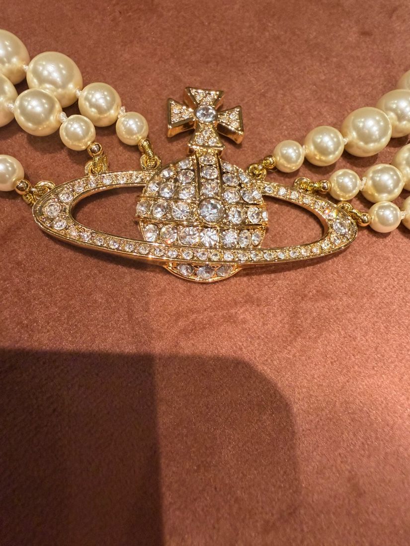 Colier perle Vivienne Westwood