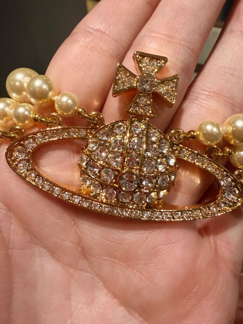 Colier perle Vivienne Westwood
