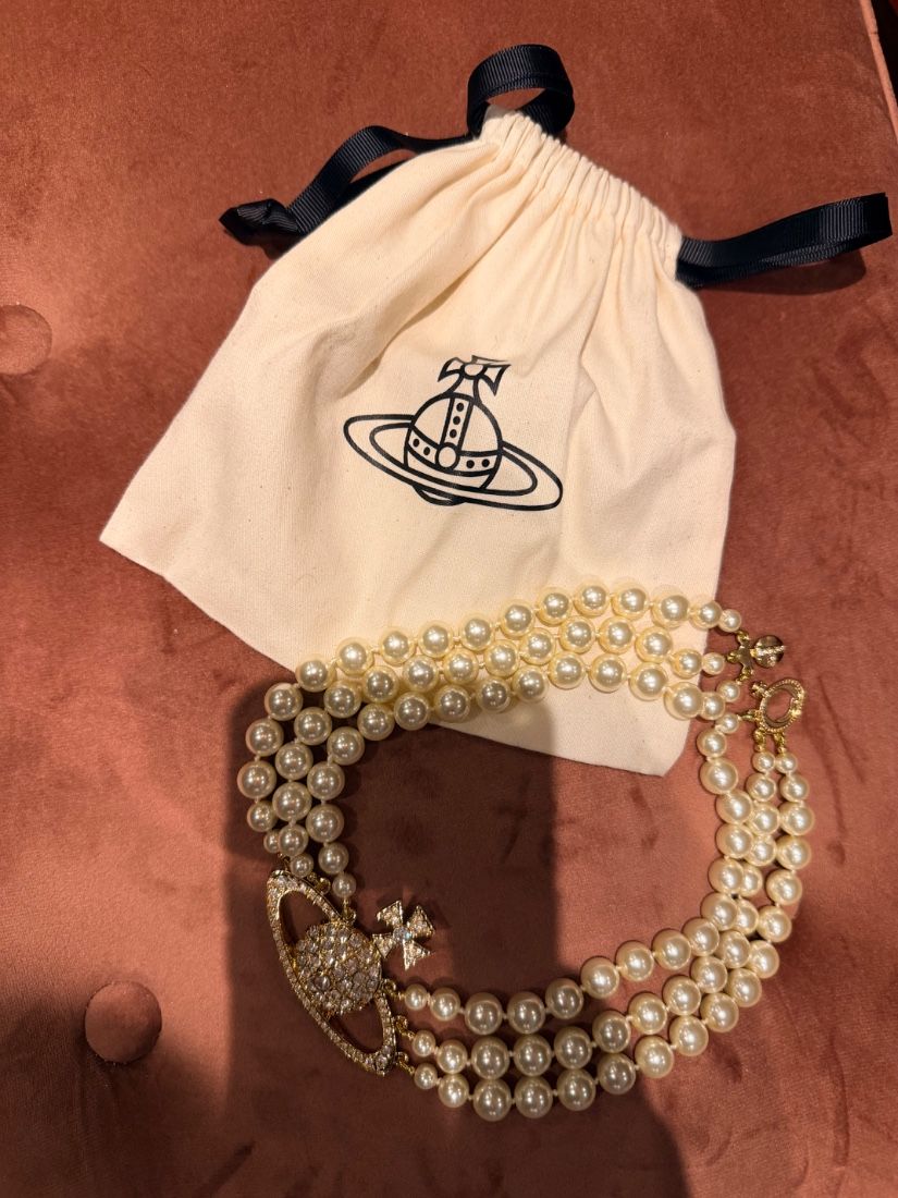 Colier perle Vivienne Westwood