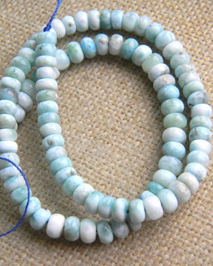 Larimar rondele 6,5 mm (AL 1)