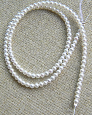 Perle naturale 3 mm (AL 1)