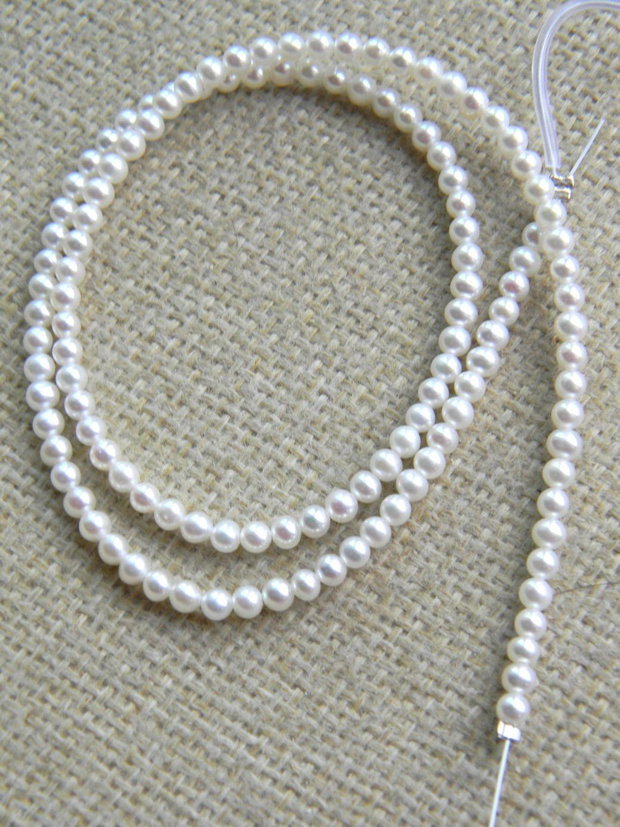 Perle naturale 3 mm (AL 1)