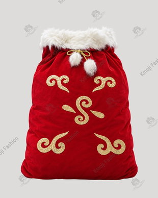Sac Moș Crăciun Roșu Luxury 100cm x 150cm