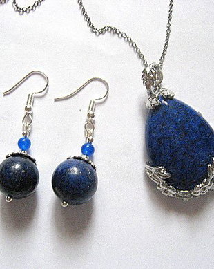 set bijuterii cu lapis lazuli 52945