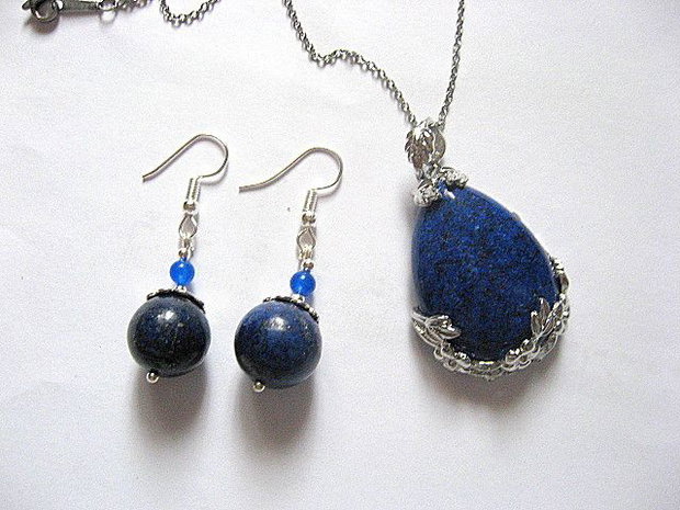 set bijuterii cu lapis lazuli 52945