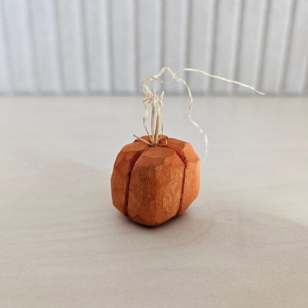 Decoratiune Toamna Dovlecei Sculptati Lemn