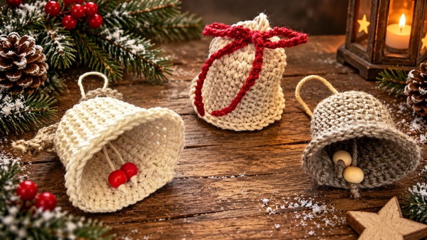 Set clopotei crosetati