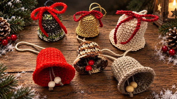 Set clopotei crosetati