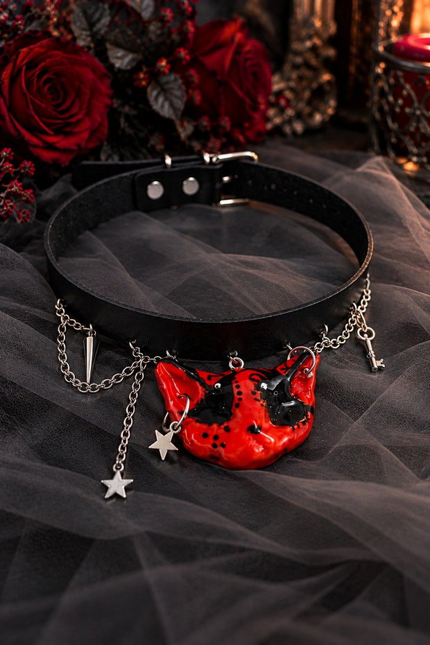 Colier-Chocker gothik 02614