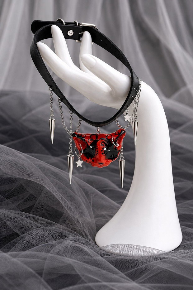 Colier-Chocker gothik 02614