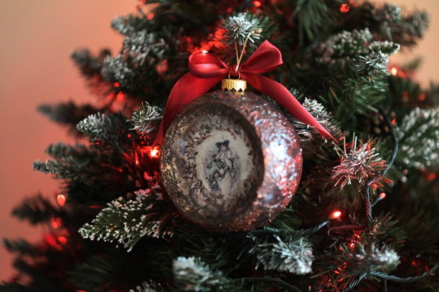 Glob concav : Vintage Christmas