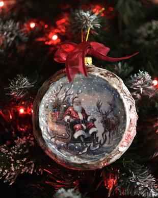 Glob concav : Vintage Christmas