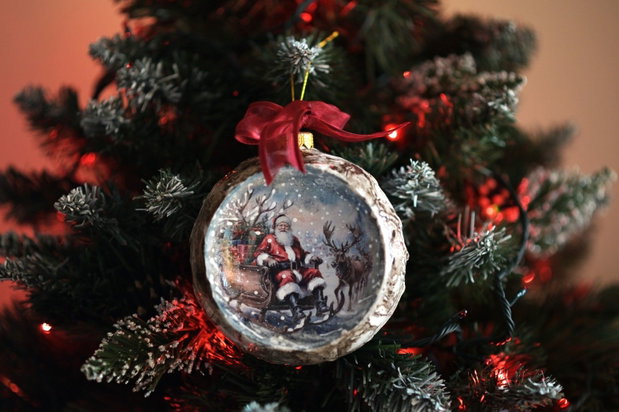 Glob concav : Vintage Christmas