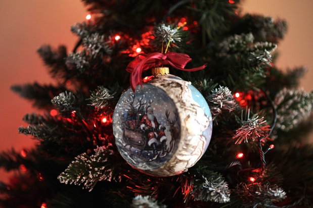 Glob concav : Vintage Christmas