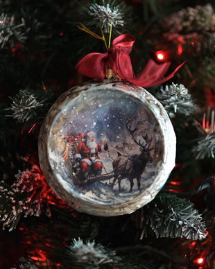 Glob concav : Vintage Christmas