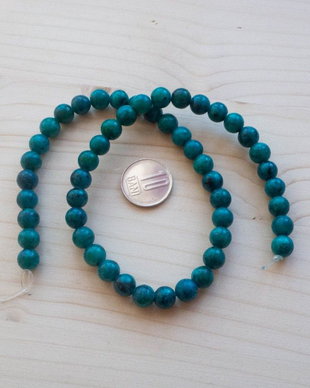 Șirag mărgele Chrysocolla
