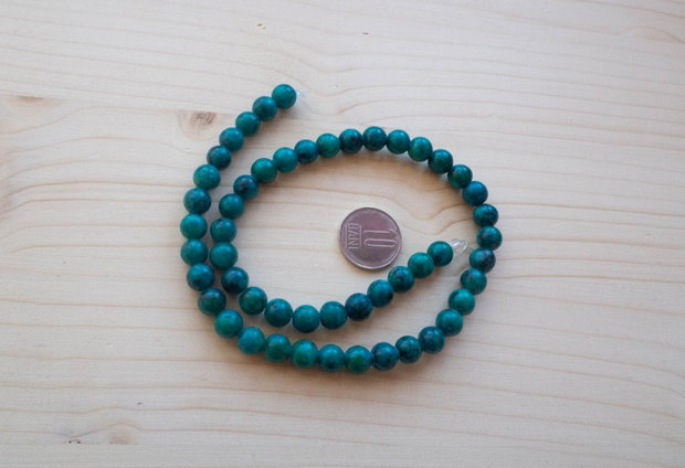 Șirag mărgele Chrysocolla