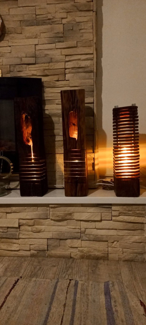 Lampadare hand made