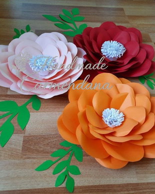 Flori mari decor