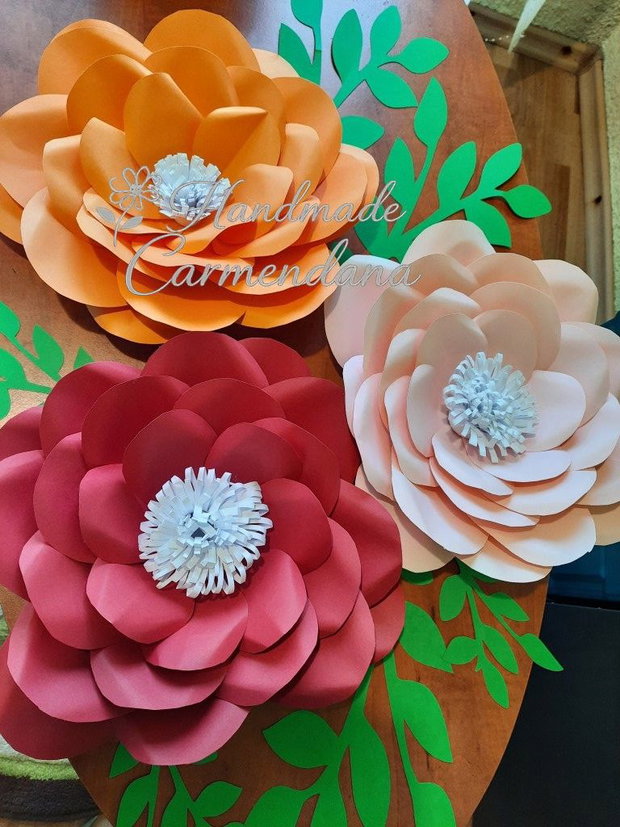 Flori mari decor
