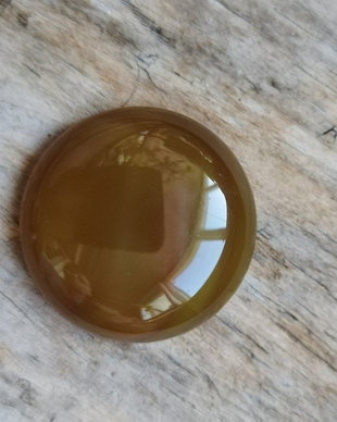 Cabochon agata masiva, 34x9.5 mm