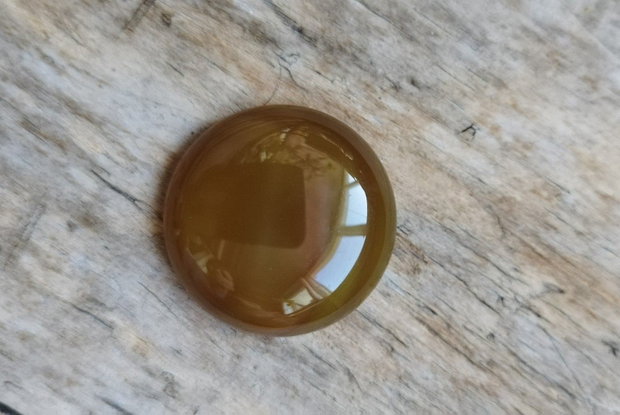 Cabochon agata masiva, 34x9.5 mm