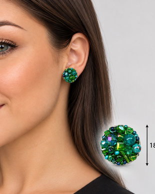 Cercei Verde Regal