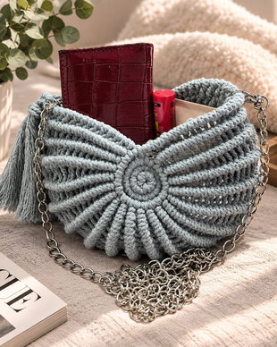 Geanta Macrame Scoica