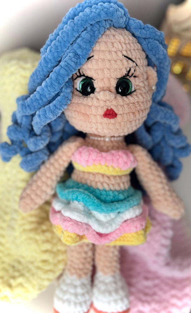Papusica crosetata handmade