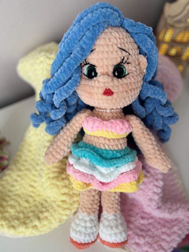 Papusica crosetata handmade