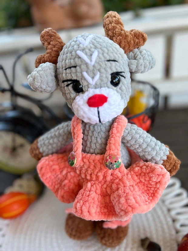 Ren crosetat handmade