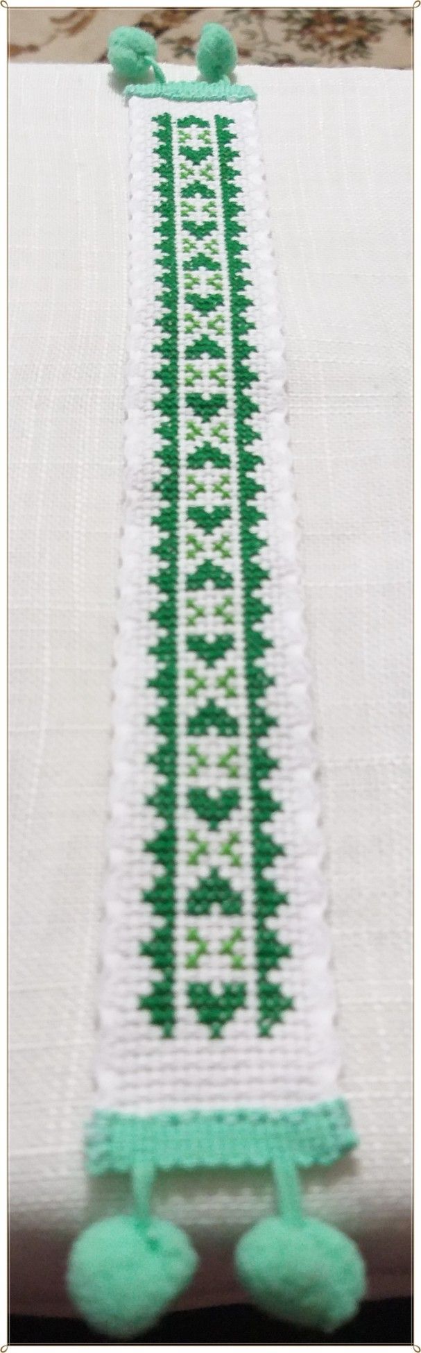 SEMN DE CARTE- MOTIV POPULAR- VERDE