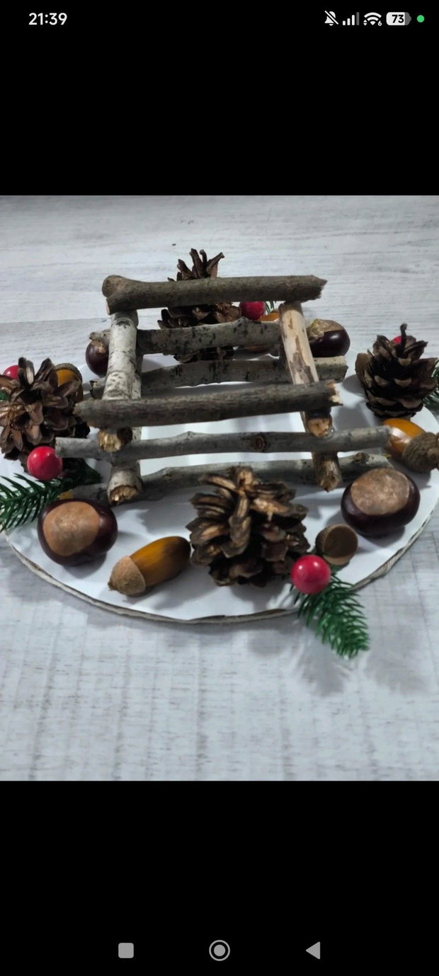 Suport lumanare handmade