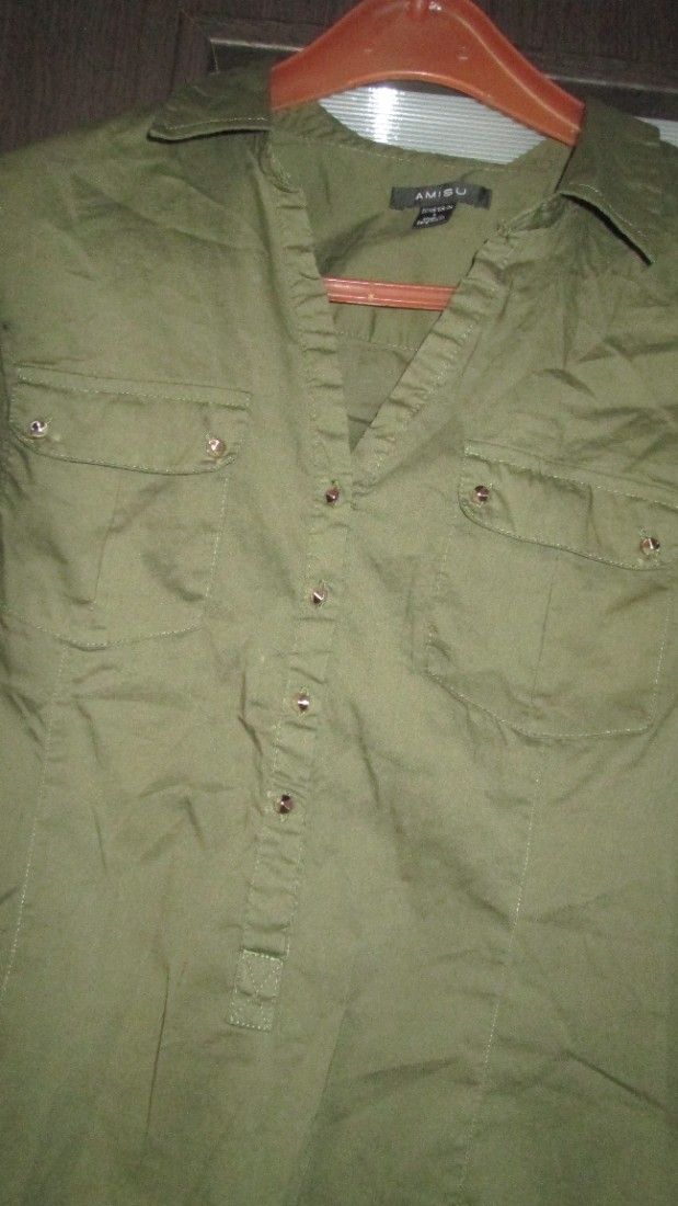 camasa kaki dame Amisu XS