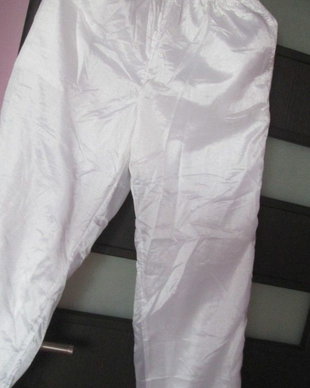 pantaloni albi  sport Ellesse dama XS