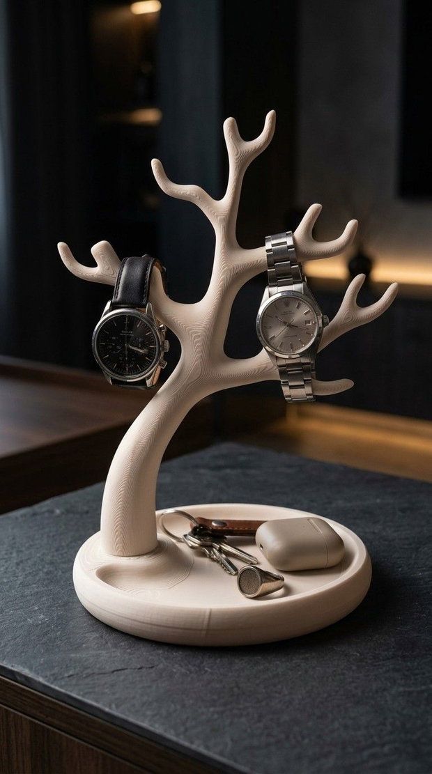 Suport / Stativ Ceasuri și Accesorii Bonsai Tree Personalizabil pe Comandă